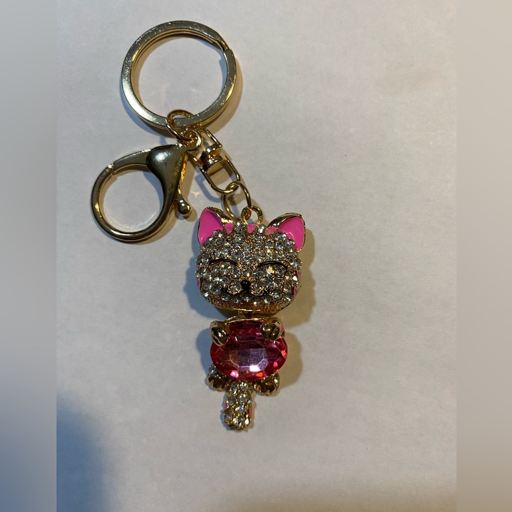 Rhinestone Bag Charm